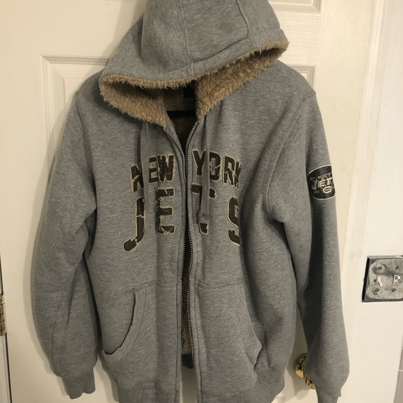Jets sweatshirt with quilted lining - Picture 5 of 5